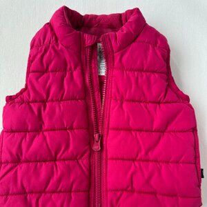 Baby Gap Girls Puffer Vest Size 6-12 Months